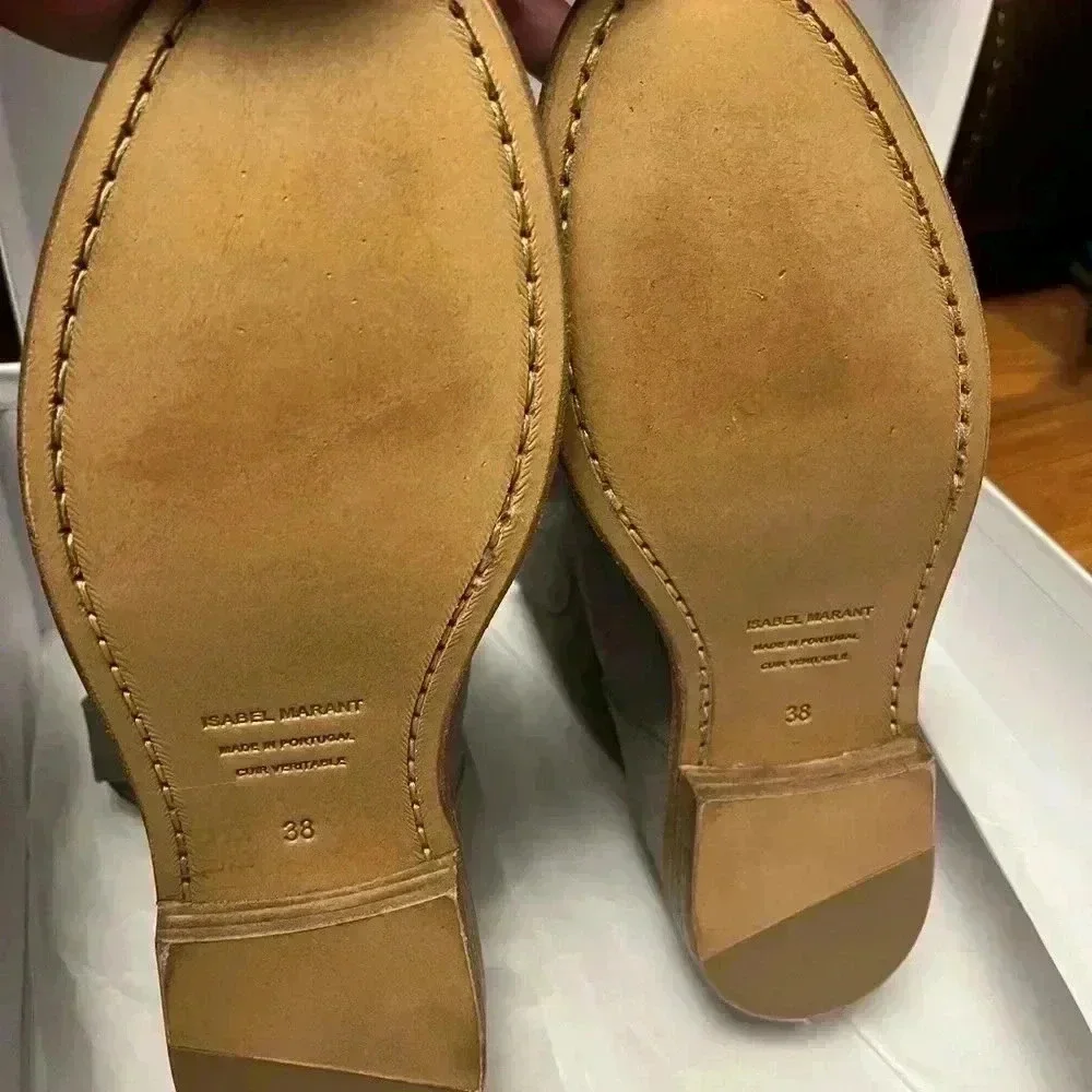 Isabel Marant stitched suede